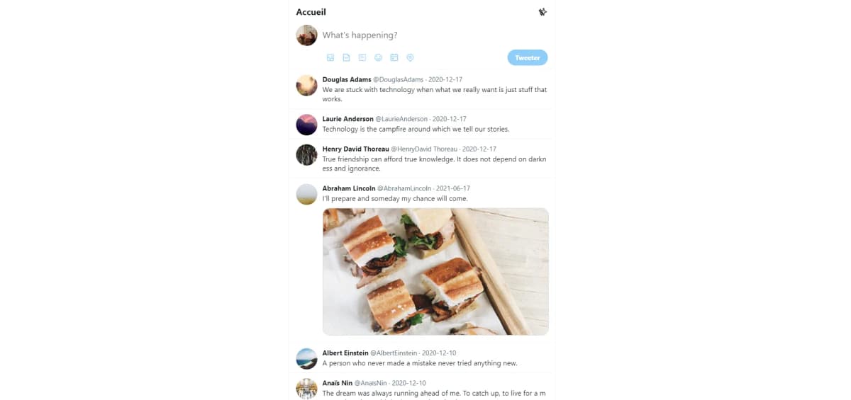 Baby Twitter screenshot